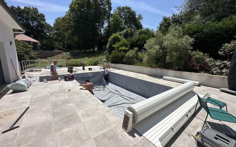 b-mise en place du liner
